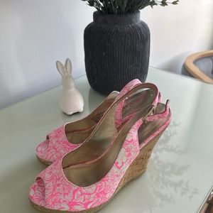 Lilly Pulitzer wedges